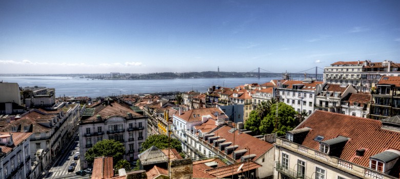 Лиссабон красивее сверху